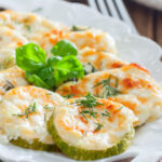 Кабачки «По-Лигурийски» с сырной корочкой