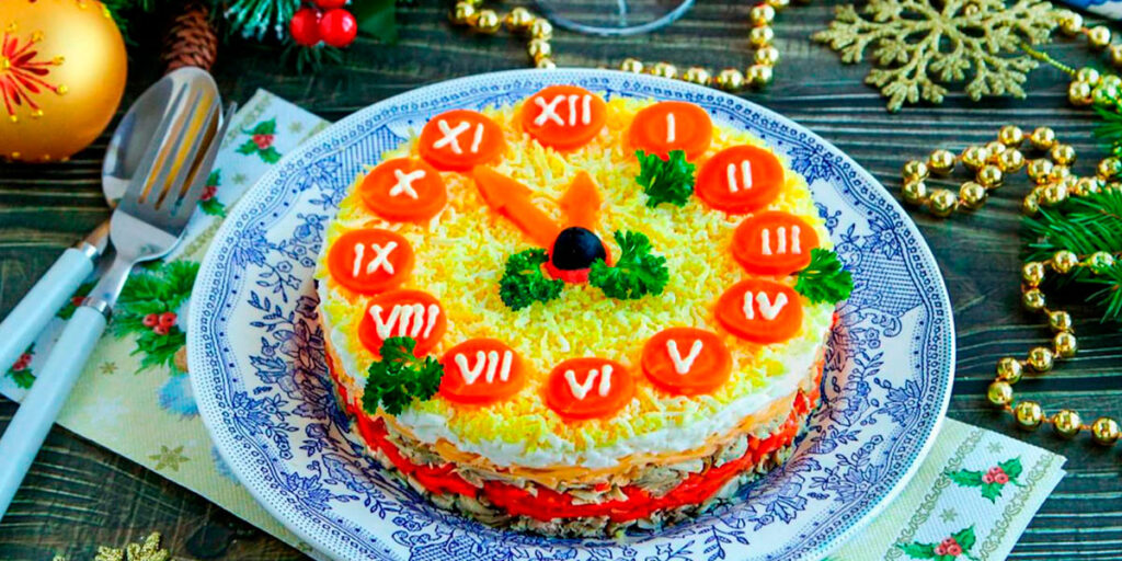 новогодние салаты рецепты